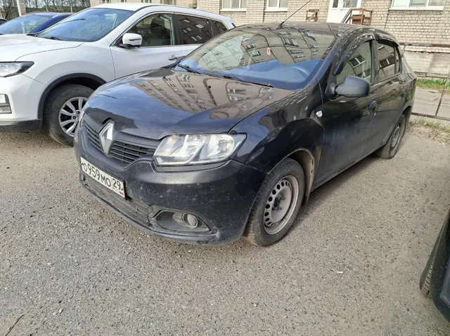 Автомобиль марки RENAULT модель Logan 2016 г.в. VIN-номер X7L4SRAV456476339