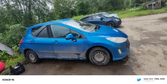 автомобиль марки PEUGEOT модель 308 2008 г.в. VIN-номер VF34C5FWC55318243