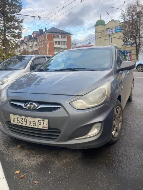 Автомобиль марки HYUNDAI модель Solaris 2011 г.в. VIN-номер Z94CT41DBBR087491