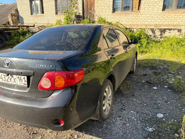 Автомобиль марки TOYOTA модель COROLLA 1.8 LE, 2007 г.в. VIN-номер JTNBV56E502033165
