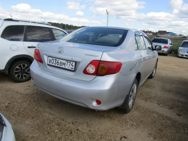 Автомобиль марки TOYOTA модель COROLLA, 2006 года выпуска, VIN-номер JTNBV58E502001300