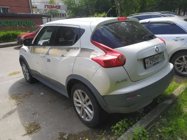 Легковой автомобиль марки NISSAN, модель JUKE, год выпуска 2013, кузов № SJNFBAF15U64744832, идентификационный номер (VIN) SJNFBAF15U6474832.