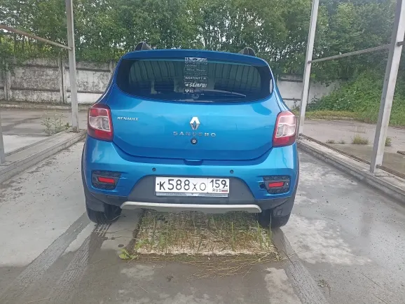 Легковой автомобиль марки: RENAULT, модель: Sandero, год выпуска: 2018 г., идентификационный номер (VIN): X7L5SRAVG59888855