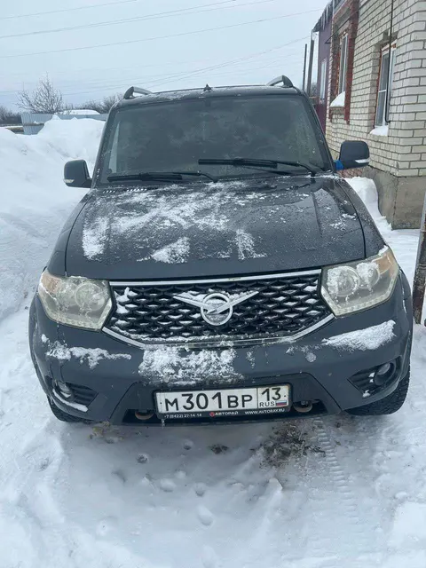 Легковой автомобиль марки: UAZ, модели: PATRIOT, год выпуска: 2016 г., идентификационный номер (VIN): XTT316300H1003688