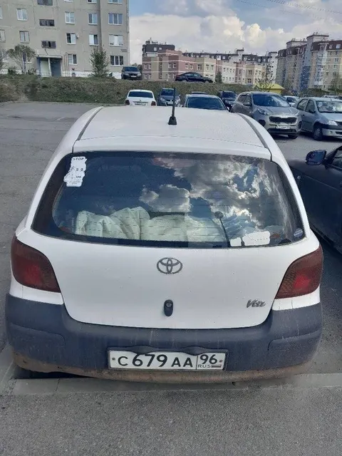 Автомобиль марки: TOYOTA, модели: VITZ, год выпуска: 2003 г., кузов №: SCP10-0437096