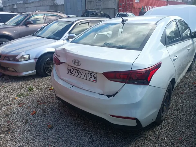Легковой автомобиль марки: HYUNDAI модель: Solaris, год выпуска: 2018 г., идентификационный номер (VIN): Z94K241BBKR092949