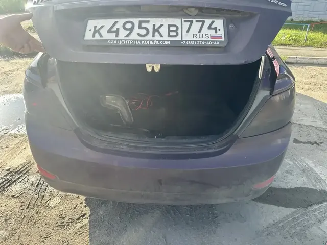 Автомобиль марки HYUNDAI, модель Solaris 2012 г.в., VIN-номер Z94CU41CBCR150647