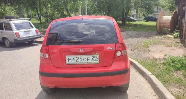 Автомобиль марки HYUNDAI Getz 2005 г.в., VIN-номер KMHBT51HP5U438777