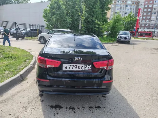 Автомобиль марки KIA Rio 2016 г.в. VINномер Z94CC41BBHR401306