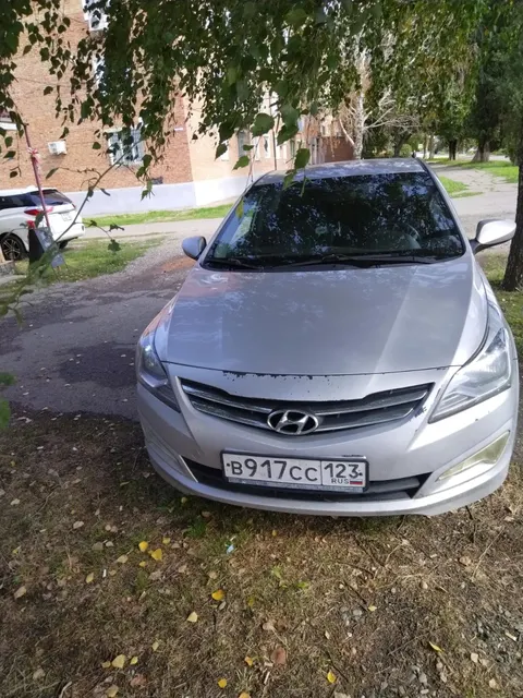 Автомобиль марки HYUNDAI модель Solaris 2016 г.в. VIN-номер Z94CT41DAHR554298