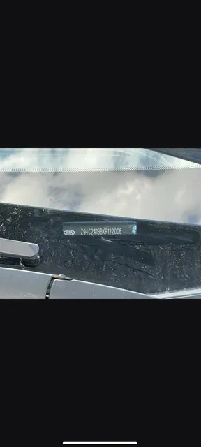 Легковой автомобиль марки: KIA, модель: Rio, год выпуска: 2019 г., идентификационный номер (VIN): Z94C241BBKR122006