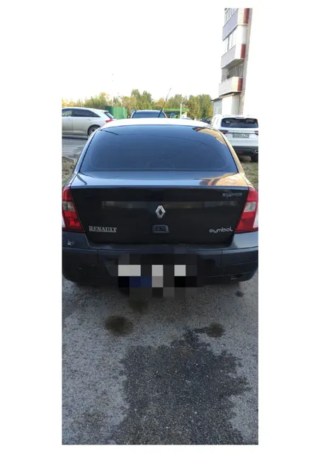 Легковой автомобиль марки: RENAULT, модель: SYMBOL EX 14 93, год выпуска: 2004 г., идентификационный номер (VIN): VF1LB03C532491831