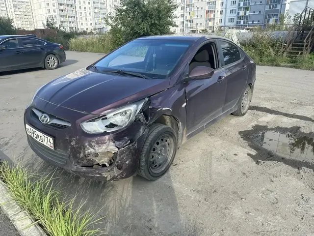 Автомобиль марки HYUNDAI, модель Solaris 2012 г.в., VIN-номер Z94CU41CBCR150647