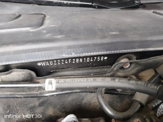 Легковой автомобиль марки: AUDI, модели: A6, год выпуска: 2008 г., идентификационный номер (VIN): WAUZZZ4F28N104758