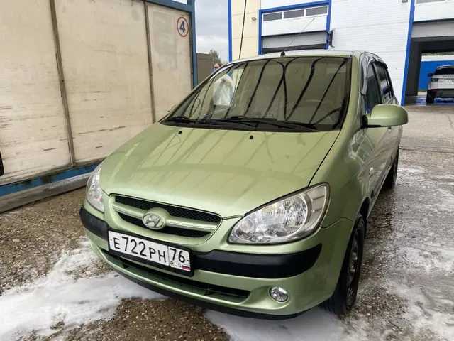 Автомобиль марки HYUNDAI модель GETZ GLS 1.4 AT 2007 г.в. VIN-номер KMHBU51DP8U741496