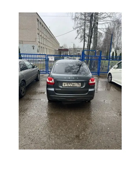 Автомобиль марки LADA модель GRANTA 2024 г. в. VIN-номер XTA219140R0561174
