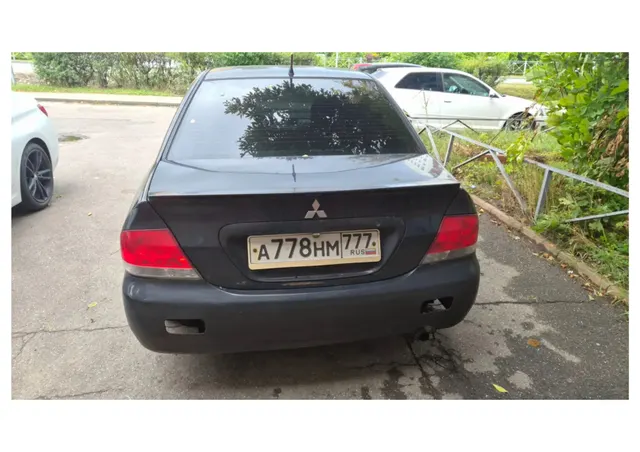 Автомобиль марки MITSUBISHI модель Lancer 2006 г.в. VIN-номер JMBSRCS3A7U011852