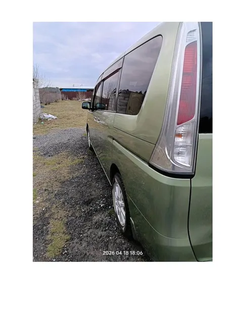 Автомобиль марки NISSAN модель SERENA 2011 г.в. кузов N: NC26-003291