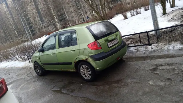 Легковой автомобиль марки: HYUNDAI, модель: GETZ GLS 1.4 MT, год выпуска: 2008г., идентификационный номер (VIN): KMHBU51DP8U829653