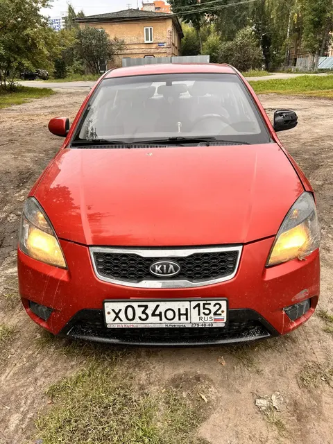 Легковой автомобиль марки: KIA, модель: RIO, год выпуска: 2010, идентификационный номер (VIN): XWEDH411AB0006160