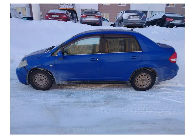 Автомобиль марки NISSAN модель Tiida, 2008 года выпуска, VIN-номер 3N1BCAC11UL448810