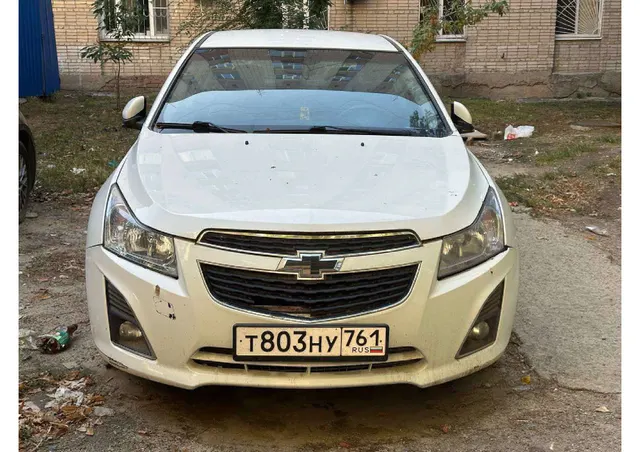 Легковой автомобиль марки: CHEVROLET, модели: Cruze KL1J, год выпуска: 2012 г., идентификационный номер (VIN): XUFJA686JC3058894