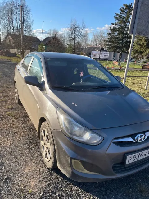 Автомобиль марки HYUNDAI модель Solaris 2012 г.в. VIN-номер Z94CT41CBCR099685