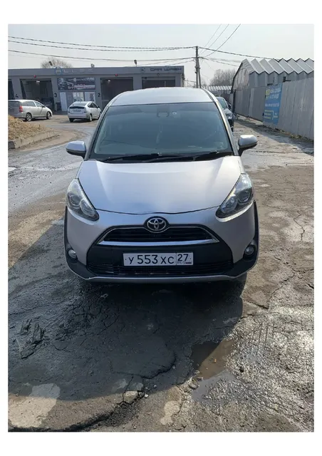 Легковой автомобиль марки: TOYOTA, модели: SIENTA, год выпуска: 2017г., кузов №:NSP170-7101990