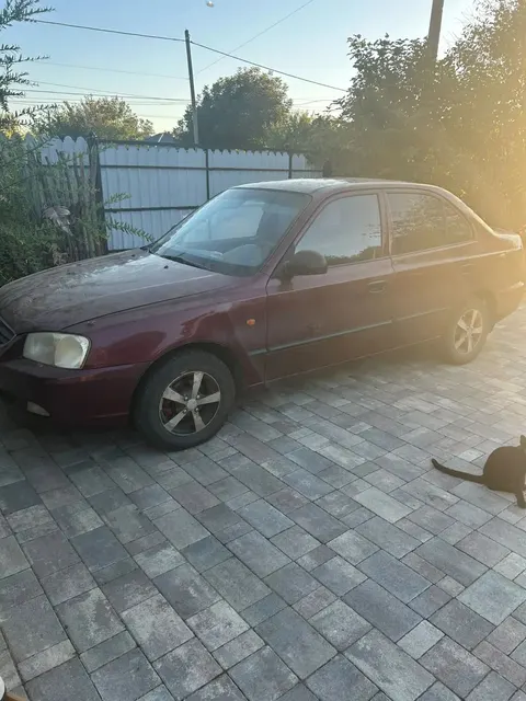 Автомобиль марки HYUNDAI модель Accent 2008 г.в. VIN-номер X7MCF41GP9M209088