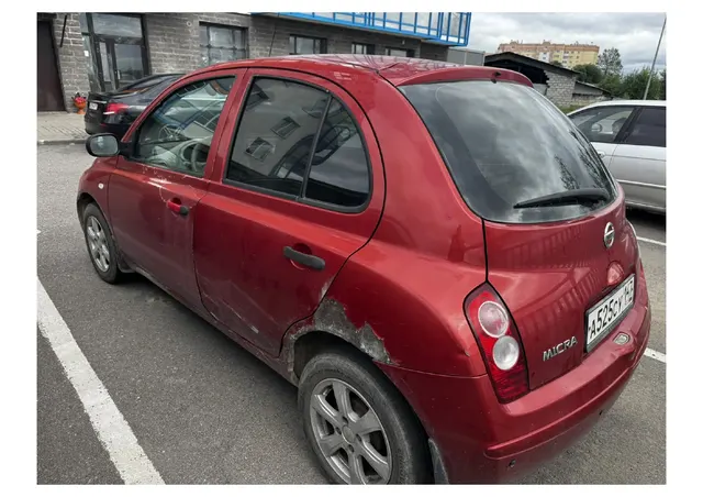Автомобиль марки NISSAN модель Micra 2006 г.в. VIN-номер SJNFBAK12U2155784