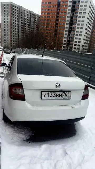Автомобиль марки SKODA модель Rapid2017 г.в. VINномер XW8AC2NH6JK110146