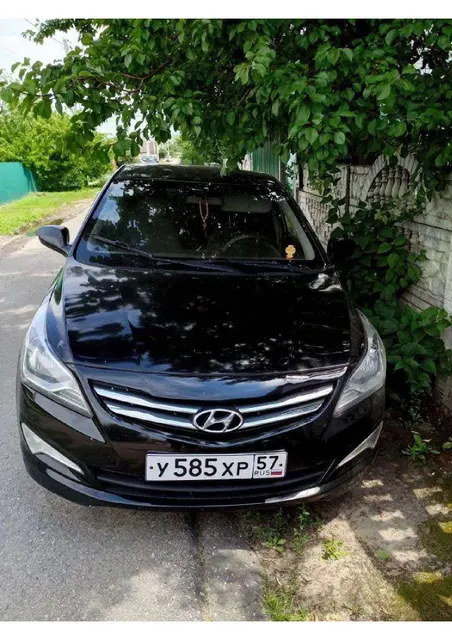 Автомобиль марки HYUNDAI Solaris 2014 г.в. VIN Z94CT41DBFR334304