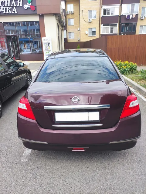 Автомобиль марки NISSAN модель Teana 2009 г.в. VIN-номер Z8NBAUJ329S001624