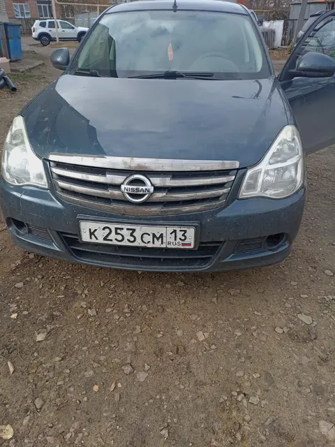 Автомобиль марки NISSAN модель Almera 2014 г.в. VIN-номер Z8NAJL01051691382