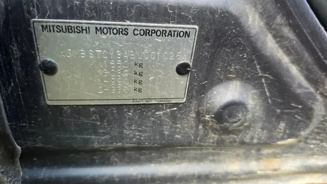 Автомобиль марки MITSUBISHI модель Lancer 2011 г.в. VIN-номер JMBSTCY3ABU001025