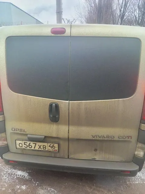 Автомобиль марки OPEL модель Vivaro 2007 г.в. VIN-номер W0LF7BHB68V610806