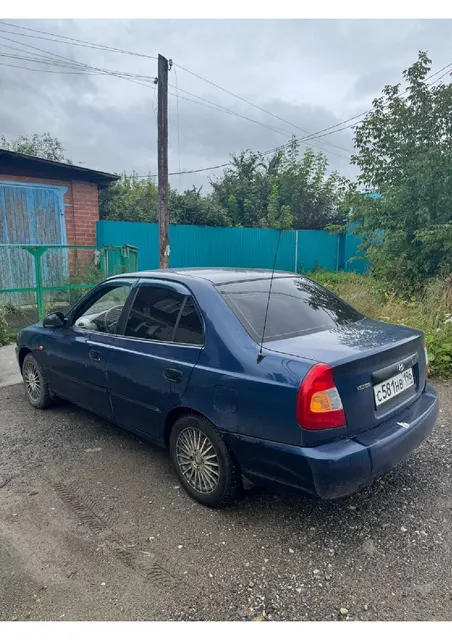 Автомобиль марки HYUNDAI модель Accent 2007 г.в. VIN-номер X7MCF41GP7A134325