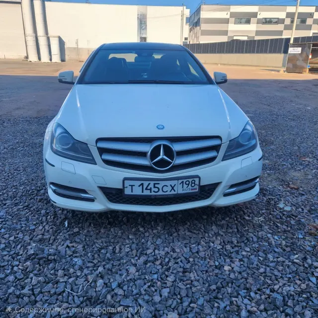 Автомобиль марки MERCEDES модель c180 2012 г.в. VIN-номер WDD2043491F866387