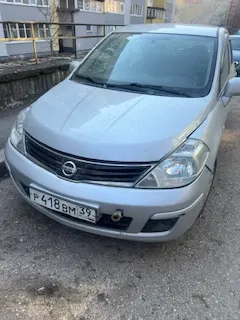 Автомобиль марки NISSAN модель Tiida 2012 г.в. VIN-номер 3N1BCAC11UK566382