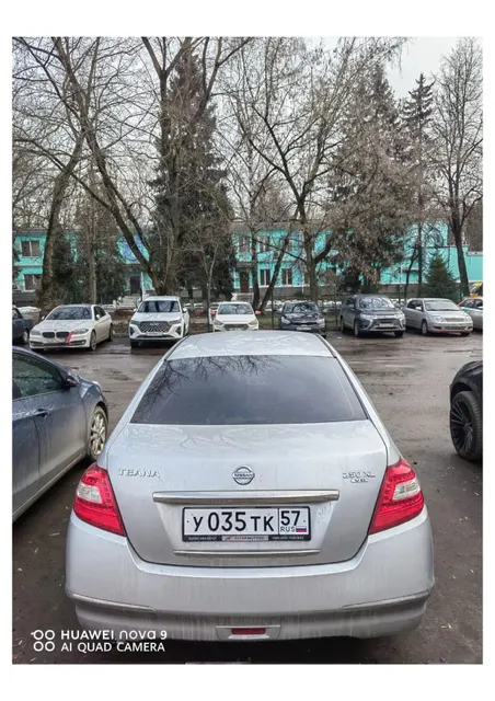 Легковой автомобиль марки: NISSAN, модели: Teana, год выпуска: 2010 г., кузов №: Z8NBBUJ32AS012009, идентификационный номер (VIN):Z8NBBUJ32AS012009