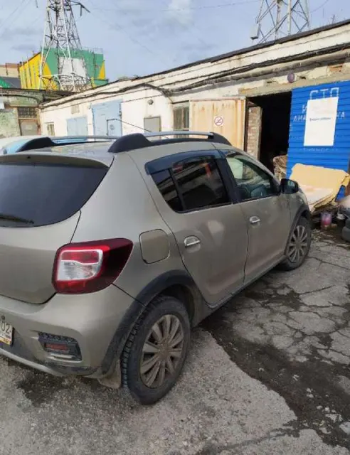 Легковой автомобиль марки: RENAULT, модели: Sandero, год выпуска: 2017 г., идентификационный номер (VIN): X7L5SRAVG58821353