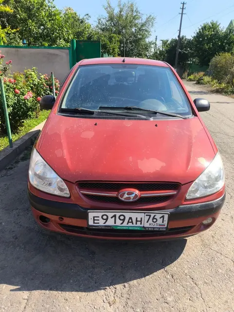 автомобиль марки HYUNDAI модель ГЕТЗ 2007 г.в. VIN-номер KMHBT51DP7U715883