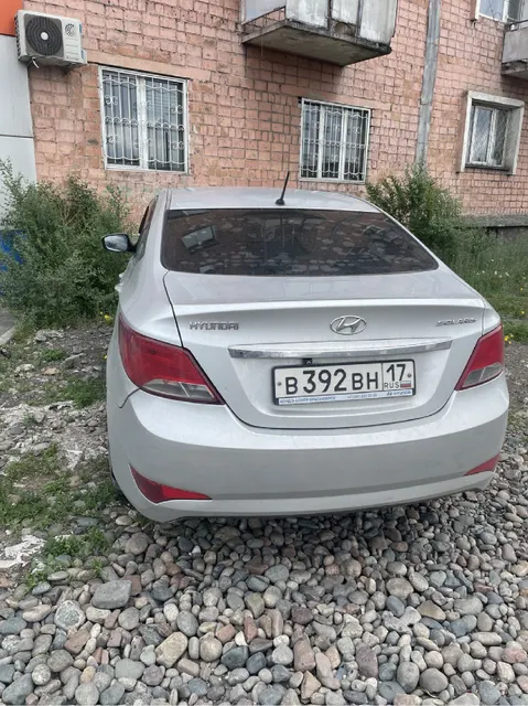 Автомобиль марки HYUNDAI, модель: Solaris, VIN: Z94CU41DBFR324922, гос. рег. номер: В392ВН17, год изготовления: 2014