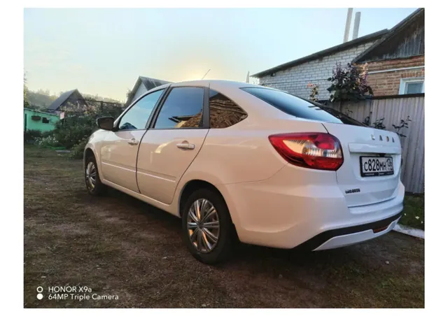 Легковой автомобиль марки: LADA модель: Granta 219140, год выпуска: 2022г., идентификационный номер (VIN): XTA219140P0471573