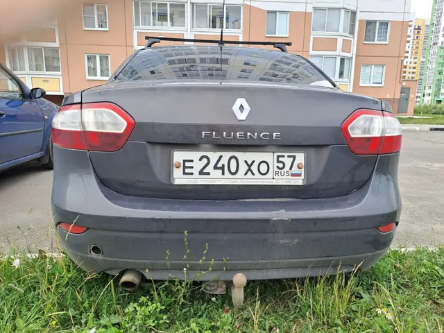 Автомобиль марки RENAULT модель Fluence 2013 г.в. VIN-номер VF1LZBR0548852485