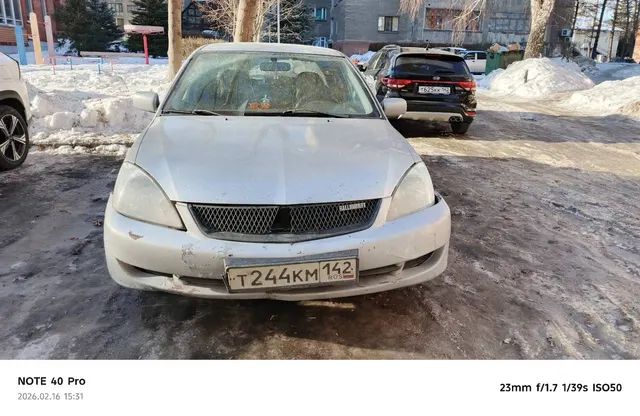 Легковой автомобиль марки: MITSUBISHI, модели: Lancer, год выпуска: 2007 г., идентификационный номер (VIN): JMBSNCS3A7U035238