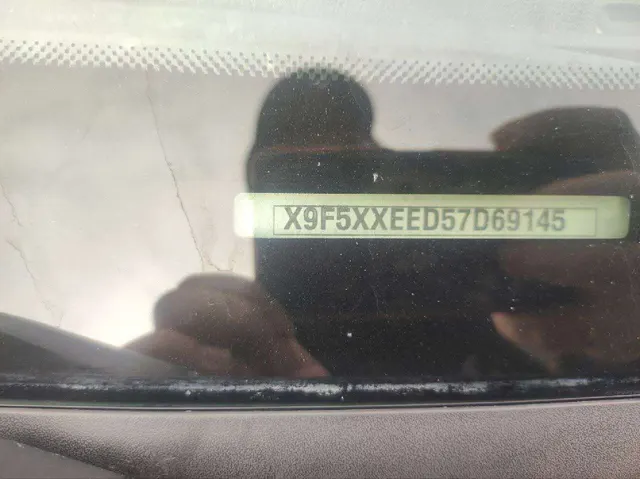 Автомобиль марки FORD модель Focus 2007 г.в. VIN-номер X9F5XXEED57D69145