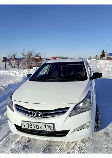 Автомобиль легковой, марка: Hyundai, модель: Solaris, VIN: Z94CT41CAFR342134, гос. рег. номер: У189ВК116, год изготовления: 2014