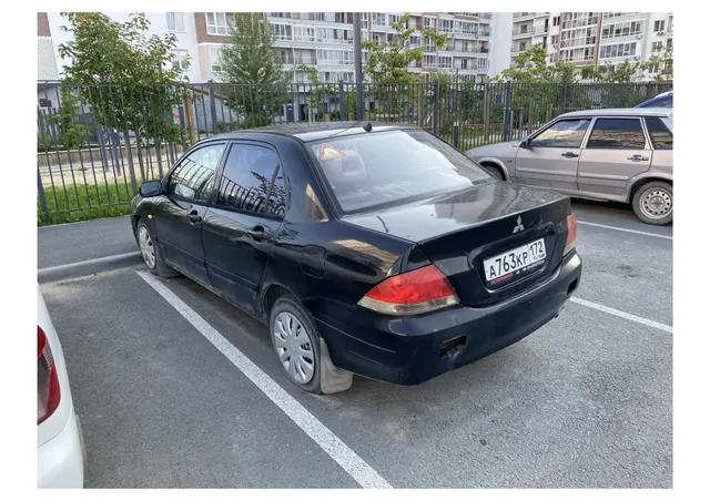 Автомобиль марки MITSUBISHI, модель Lancer, 2007 г.в., VIN-номер: JMBSNCS3A5U012448
