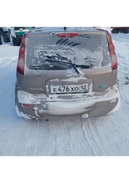Автомобиль марки NISSAN, модели Note, выпуска 2010 года, идентификационный номер (VIN) SJNFAAE11U2085501